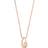 Skagen Kariana Necklace - Rose Gold/Transperent