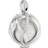 Engelsrufer Paradise Sound Ball Pendant - Silver/White/Transparent