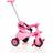 Molto Trehjulet Cykel Urban City Pink