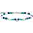 Thomas Sabo with stones and pearls armband A2064-775-7-L19V