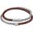 HUGO BOSS Two-Row Bracelet - Silver/Brown