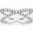 Thomas Sabo Bague Boules Avec Pierres Blanches - Argent Sterling