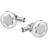 Montblanc Star Cufflinks - Silver/Black/White