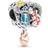 Pandora Disney Ohana Lilo & Stitch Inspiriertes Charm - Silver/Gold/Multicolour