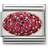 Nomination Composable Classic Link Charm - Silver/Rose Gold/Red