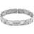 Guess Frontiers Curb Bracelet - Silver