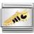 Nomination Classic Link Boot Charm - Silver/Gold
