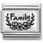 Nomination Composable Classic Link Family Charm - Silver/Black