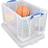 Really Useful Versatile Clear Storage Box 84L