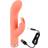 You2Toys Mini Rabbit Vibrator Orange One Size