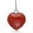 Frk Lisberg Stone Heart Sterling Vedhæng med Calcedon