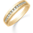 Støvring Design 14 Karat Guld Ring Med Diamanter - Guld