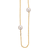 Scrouples Necklace - Gold/Pearl