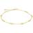 Joanli Nor Guldpläterat Silverarmband - 3,5 Mm