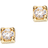 Scrouples Earrings - Gold/Transparent