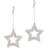 Pfg Stockholm BLUSH Star Rhine Earring