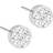 Blomdahl Brilliance Plenary Earrings - Silver/Transparent