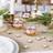 PartyDeco Round Lysestage 3cm 2stk