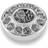 Dyrberg/Kern EMOTION TOPPING 351422 (Silver, Crystal, ONESIZE)