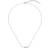 HUGO BOSS Saya Necklace - Silver/Transparent