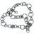 Ladies'Bracelet Demaria DMB7010398-NEGRO (21 cm) (21 cm)