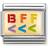 Nomination Composable Classic BFF Left Arrows Charm - Silver/Gold/Multicolour