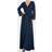 MEGHAN LA Lilypad Maxi Dress - Navy