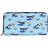 Loungefly Tweety and Sylvester 80th Anniversary Zip Around Wallet - Light Blue