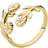 Lund Copenhagen Marguerit Ring - Gold/White
