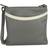 Eastern Counties Leather Womens/Ladies Aimee Colour Band Handbag (One size) (Grey/White)