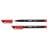 Stabilo 842/4 OHP markør OHPen Universal Permanent fin 0,7 mm, assorteret 4 stk