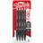 Sharpie S-Gel 4pk Gel Pens 0.5mm Fine Tip Black