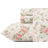 Laura Ashley Lorelei 300 Thread Count Bed Sheet White, Blue, Green (259.08x238.76cm)