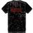 Slipknot Unisex T-Shirt/Logo (Back Print & Snow Wash) (Medium)
