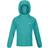 Regatta Childrens/kids Loco Microstripe Hoodie (turquoise/white)