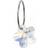 Blomdahl Natural Titanium Flower Sleeper 14mm Rainbow