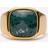 IX Studios Guldbelagt Ring Cushion Signet Marble