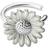 Georg Jensen Stine Goya Daisy Earcuff - Silver/White