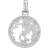 Christina Design Denmark Pendant - Silver/Transparent/White
