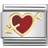 Nomination Composable Classic Link Heart with Arrow - Silver/Gold/Red