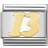 Nomination Composable Classic Charm - Silver/Gold