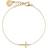 Edblad Spirit Cross Bracelet - Gold