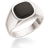 Scrouples Signet Sterling Herrering med Onyx