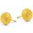 Spirit Icons Sunshine Earrings - Gold/Transparent