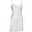 Lady Avenue Pure Silk Slip With Lace - Black