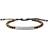 Fossil Men's Bracelet - Silver/Brown