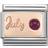Nomination Classic Rose July Birthstone Charm