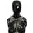 Dolce & Gabbana Kristalldekorerad Sidenfluga Black
