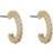 Snö of Sweden Clarissa oval ear g/clear