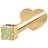 Nordahl Andersen Labret Pierce Earring- Gold/Green